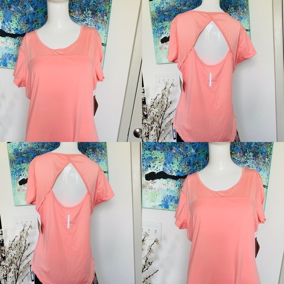 Reebok Woman’s Sport peach Top L - Picture 1 of 8